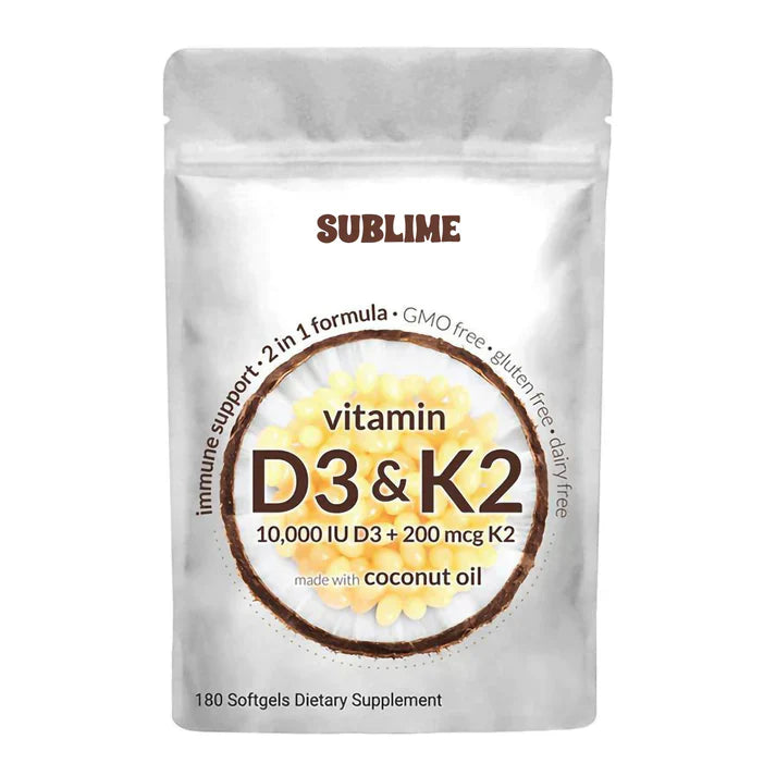 Vitamin D3 + K2 Softgels